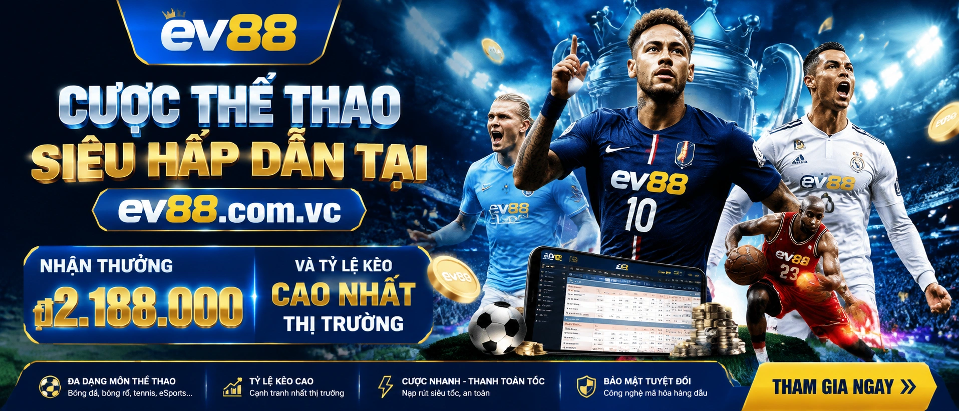 Đội bóng EV88 theo dõi thông tin đội và lịch thi đấu